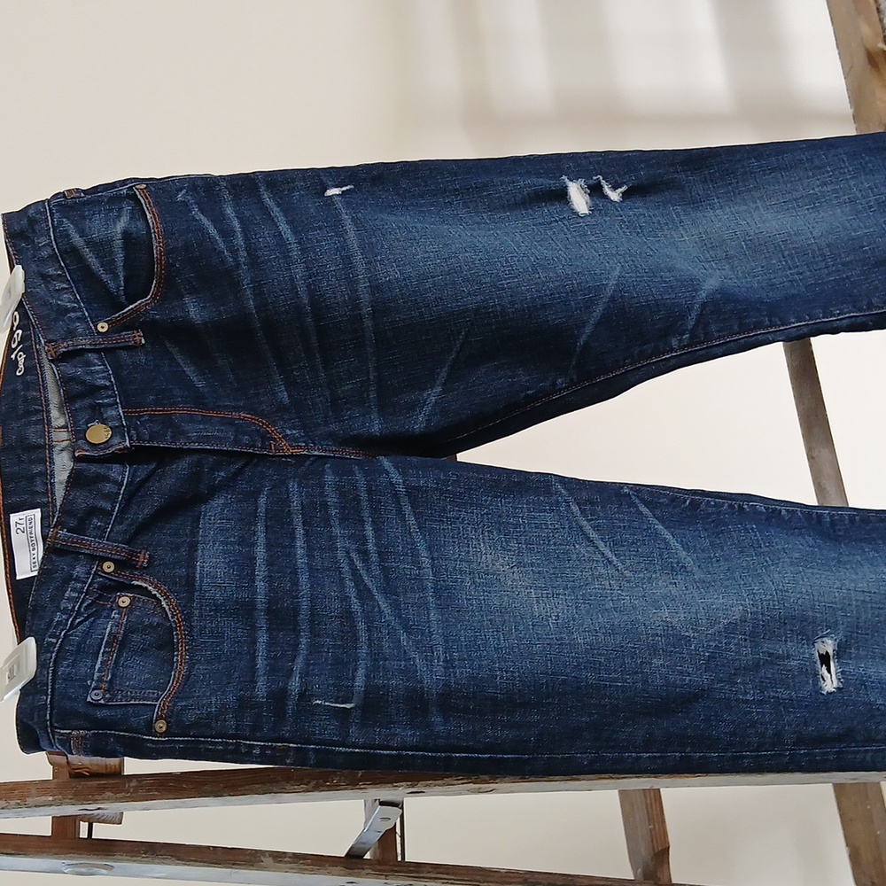 Gap 1969 Sexy Boyfriend Jeans Womens Sz 27r - Picture 3 of 6